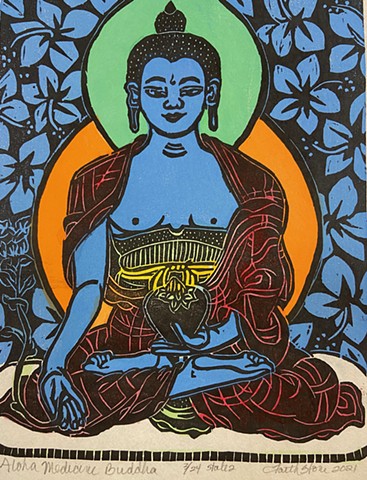 Aloha Medicine Buddha, Healing Buddha, mental health Buddha, emotional health Buddha, physical health Buddha