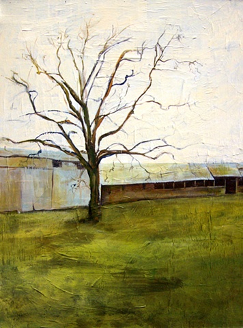 Tree and Dairy Barn