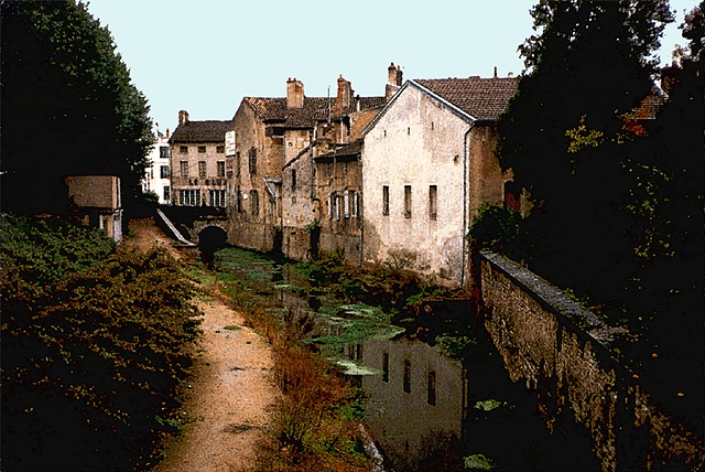 Loire Valley Village Scene
