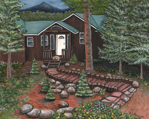 Colorado Cabin Portrait