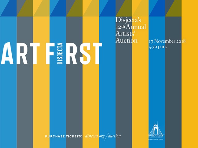Disjecta Art Auction tomorrow (Sat Nov 17th)!