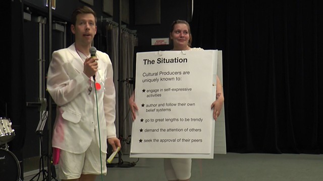 Soft Parade performance still (Kevin Stanton and April Noga)