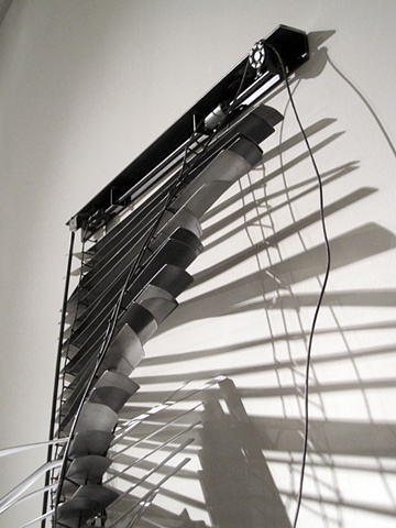 steel sculpture blinds
