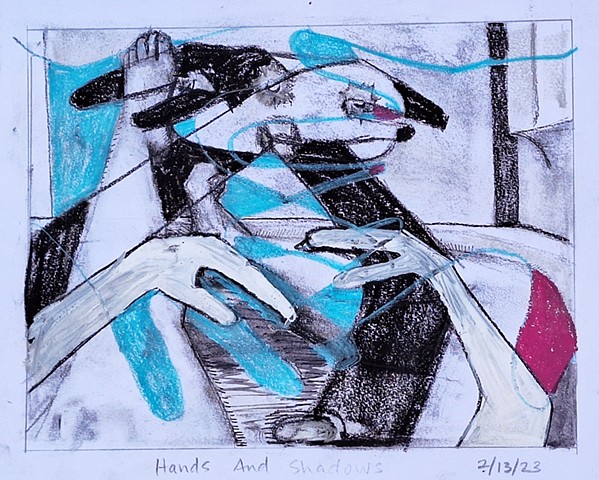 Hands and Shadow Study