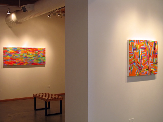 Martina Nehrling, solo exhibition "Through a Purple Patch" at Zg Gallery, Chicago, IL, 2008
