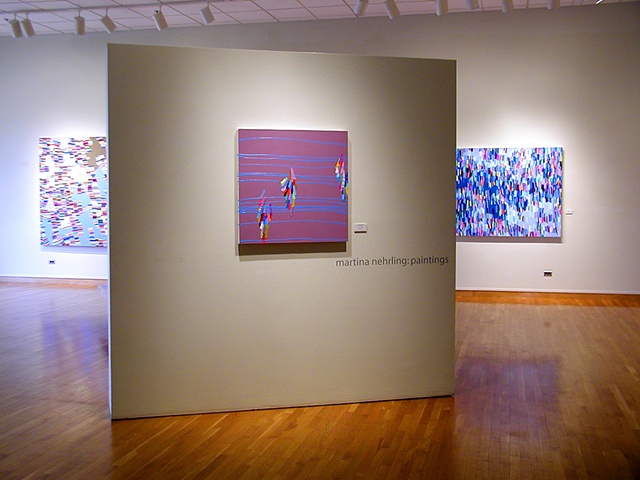 solo exhibition "Martina Nehrling: Paintings" at the South Bend Museum of Art, 2005