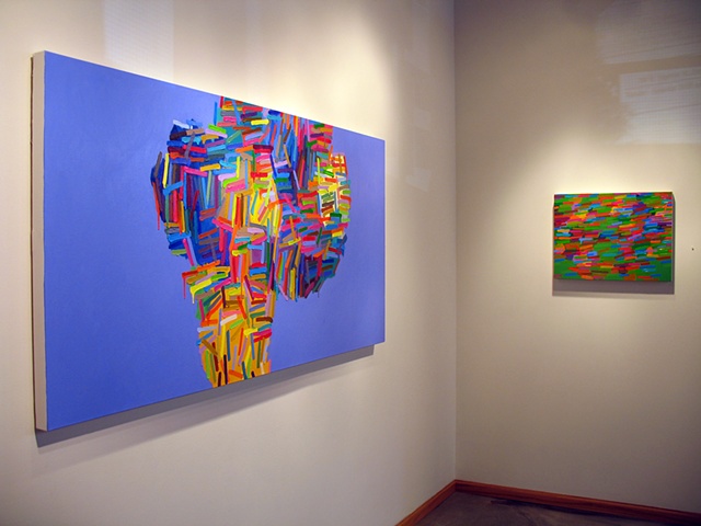 Martina Nehrling, solo exhibition "Through a Purple Patch" at Zg Gallery, Chicago, IL, 2008