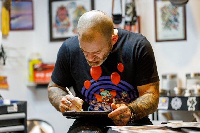 Pascal Hébert aka Paskalamak , tatoueur