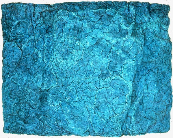 Blue Baby, 1981, acrylic paint on wire, 28 x 40 x 3 inches