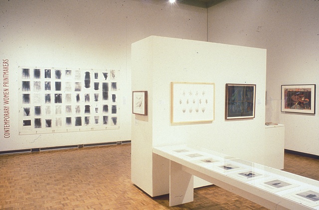 Silo I, 1997 (displayed at Contemporary Women Printmakers, an installation at the Milwaukee Art Museum)