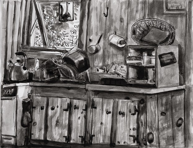 Cabin Kitchen Swell