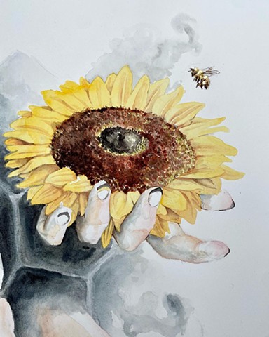 A Gift of Gold & Honey ( Detail I ) 