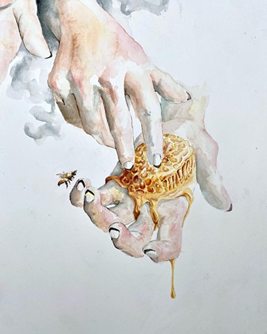 A Gift of Gold & Honey ( Detail II ) 