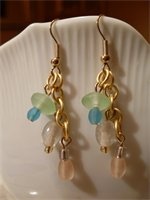 Pastel light earrings