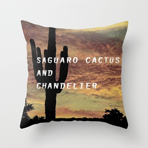 Saguaro Cactus and Chandelier