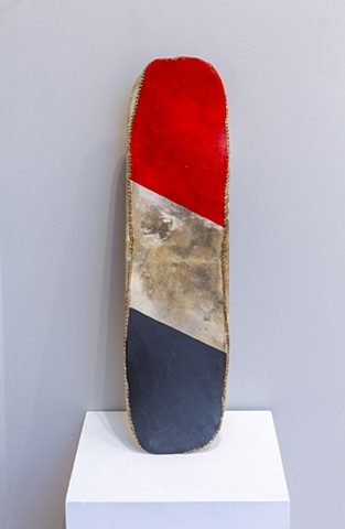 Jeffrey Gibson, Time Capsule (David Rowlandâ€™s Skateboard)
