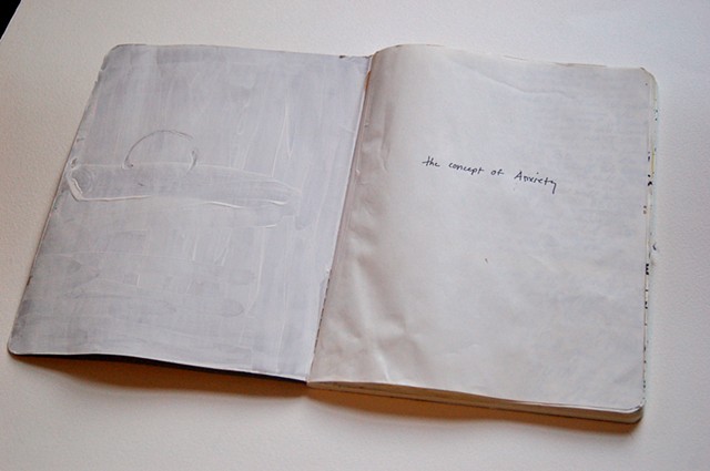 Concept of Anxiety, Cover page