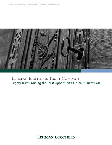 Legacy Trusts Brochure – Cover