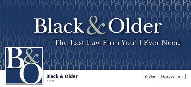 Black & Older Law Firm – Facebook Banner