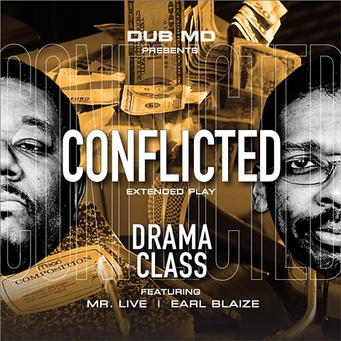 Dub MD Productions Promotional CD Cover – 'Conflicted'