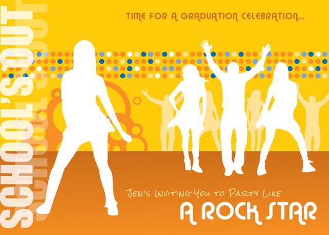 Digital Graduation Party Invitation