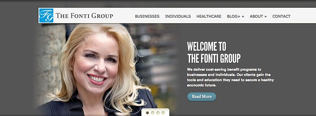 The Fonti Group – Website Banner