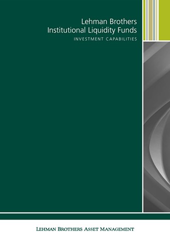 Institutional Liquidity Funds Pocket Folder – Cover