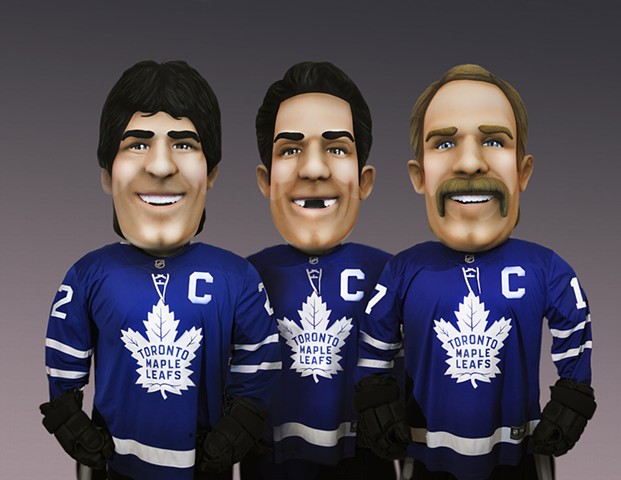 Leafs Alumni Mascots