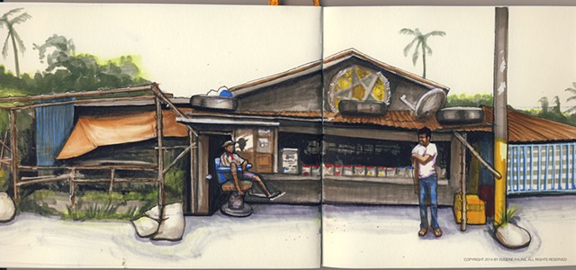 'Humble homes of the Philippines No.6' location Los Banos, Philippines