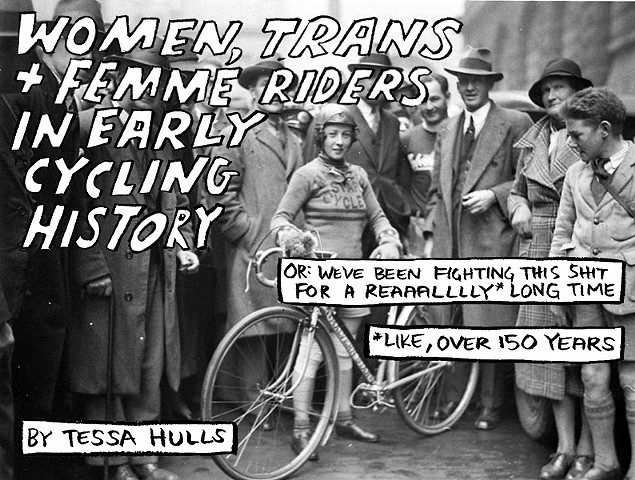 Woman, Trans, and Femme Riders in Early Cycling History 