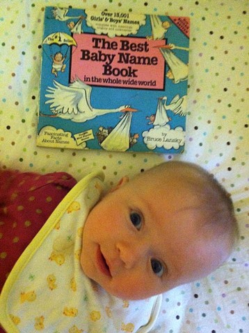 Rescued: The Best Baby Names Book with Katy, Will, and Rosie in Asheville, NC
