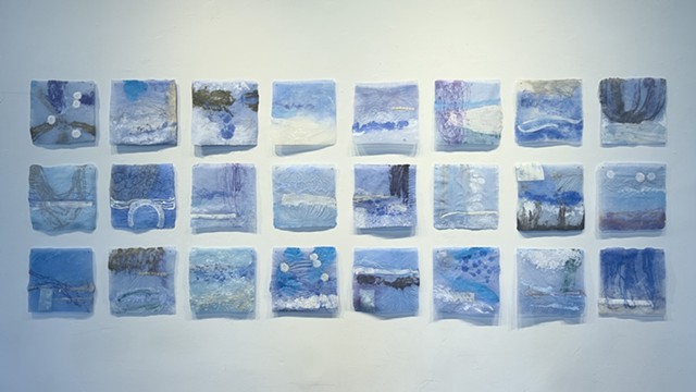 Landscape Grid II:  Blue Spaces