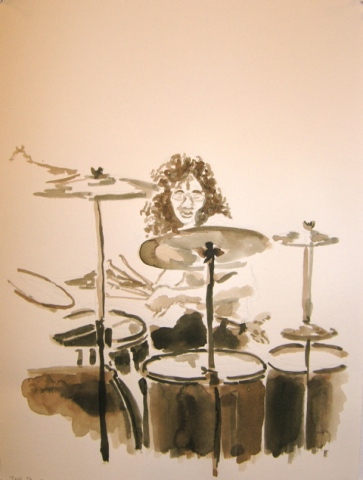 "Deep Purple Drummer"