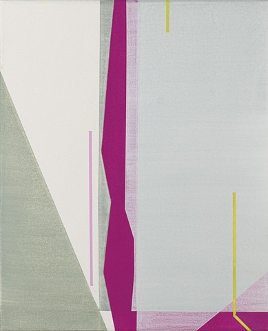 Untitled (grey and pink abstraction)