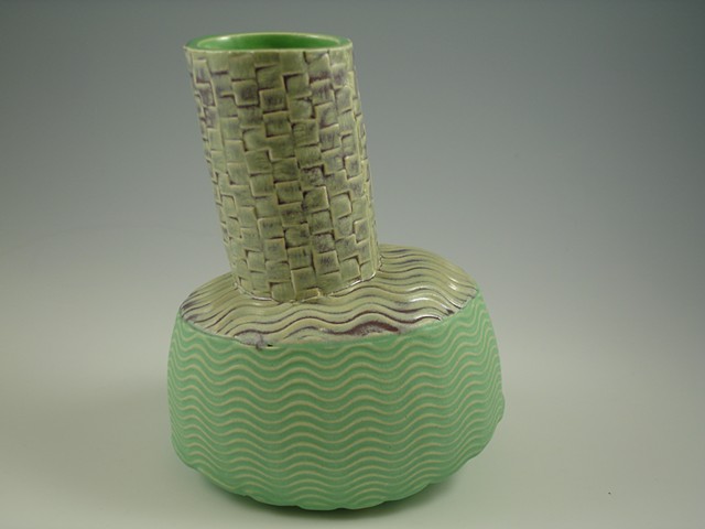 off-kilter vase