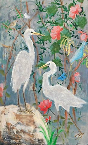 Flowering Egret