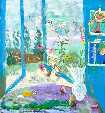 Pears and Paintings for Ariela