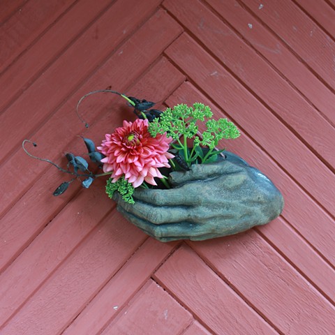 Hand Pocket Vase