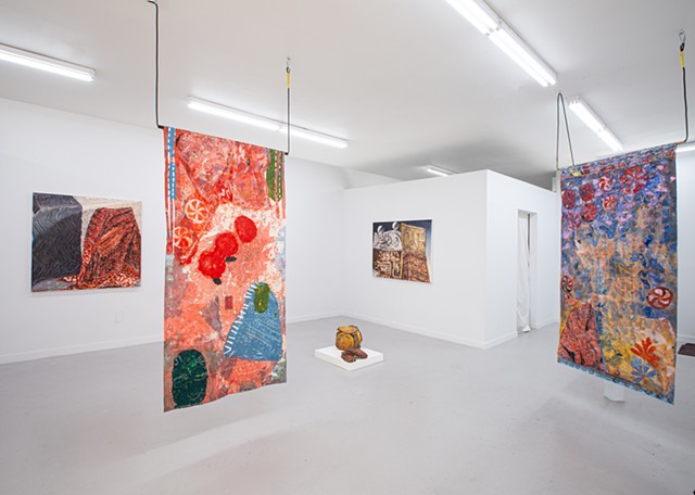 Installation View, 'Some Things Last' with Aparna Sarkar, Stowaway Gallery, Los Angeles, CA,January 11th-February 15th 2025