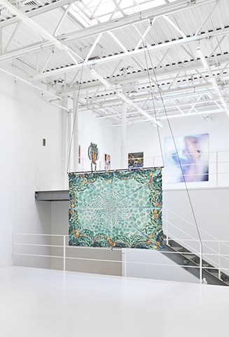 Installation View, 'from Tipu's Tent, spiral top' at 'Good Pictures' curated by Austin Lee at Jeffrey Deitch Gallery, New York, NY, September 2020