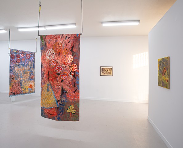 Installation View, 'Some Things Last' with Aparna Sarkar, Stowaway Gallery, Los Angeles, CA,January 11th-February 15th 2025