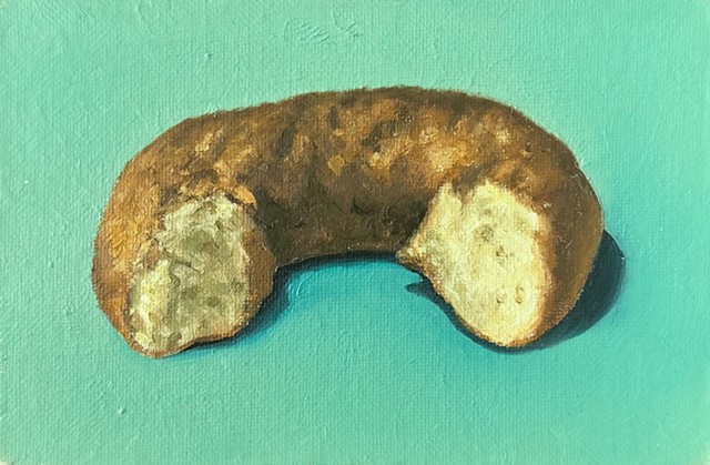 Half Eaten Donut