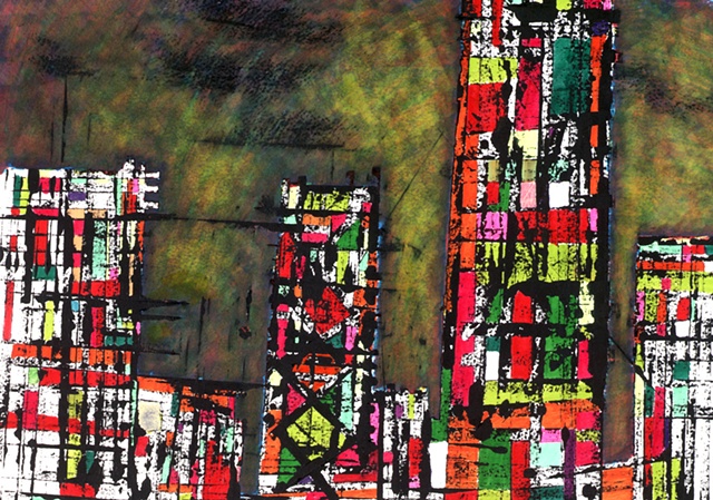 abstract cityscape 2