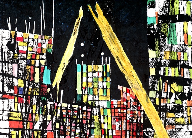 abstract cityscape 3