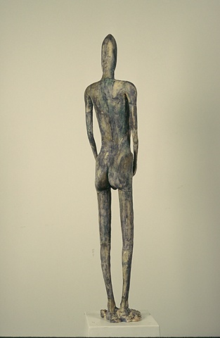 Untitled (Blue Figure) (back)