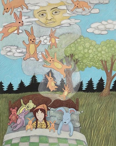 The journey to the rabbits.