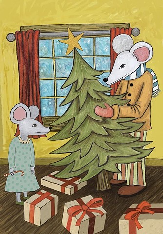 Christmas mouse.  