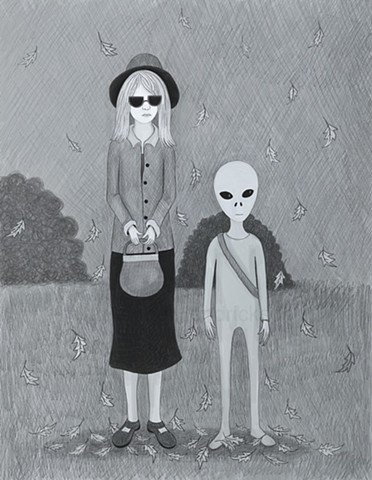 Girl and her Alien.