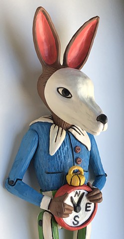 Carnival Rabbit (detail).