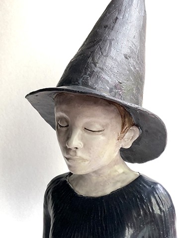 Witch girl (detail).
